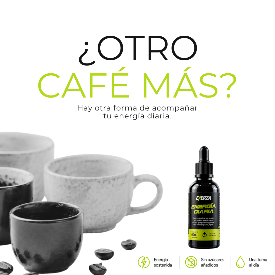 ENERGÍA DIARIA – Suplemento Dietario Líquido para Energía, Enfoque y Rendimiento Diario