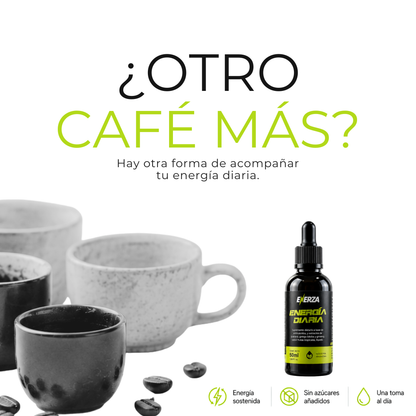 ENERGÍA DIARIA – Suplemento Dietario Líquido para Energía, Enfoque y Rendimiento Diario